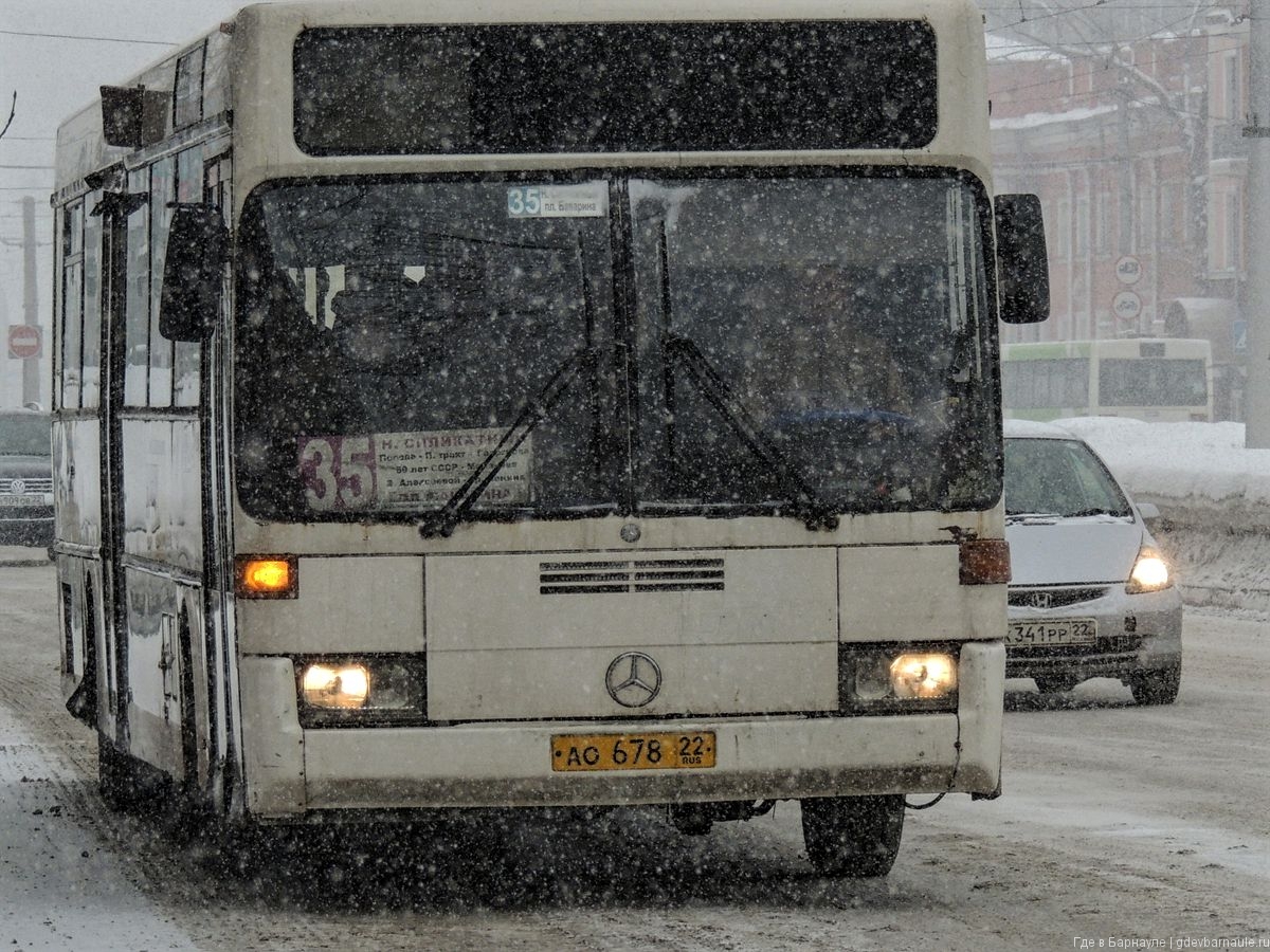 Маршрут автобуса 35 в Барнауле | Где в Барнауле?