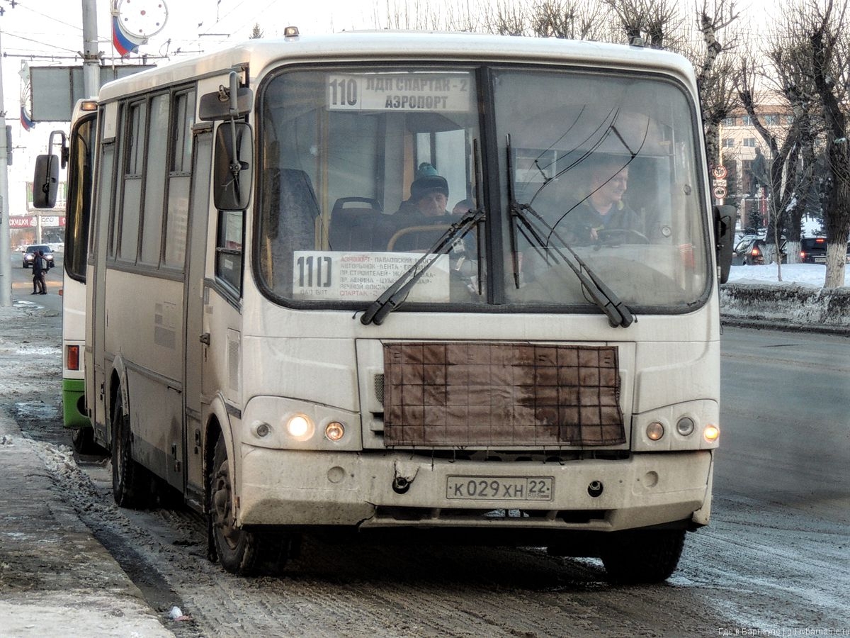 Маршрут автобуса 110 в Барнауле | Где в Барнауле?