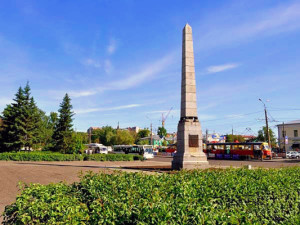 Демидовская площадь Барнаул